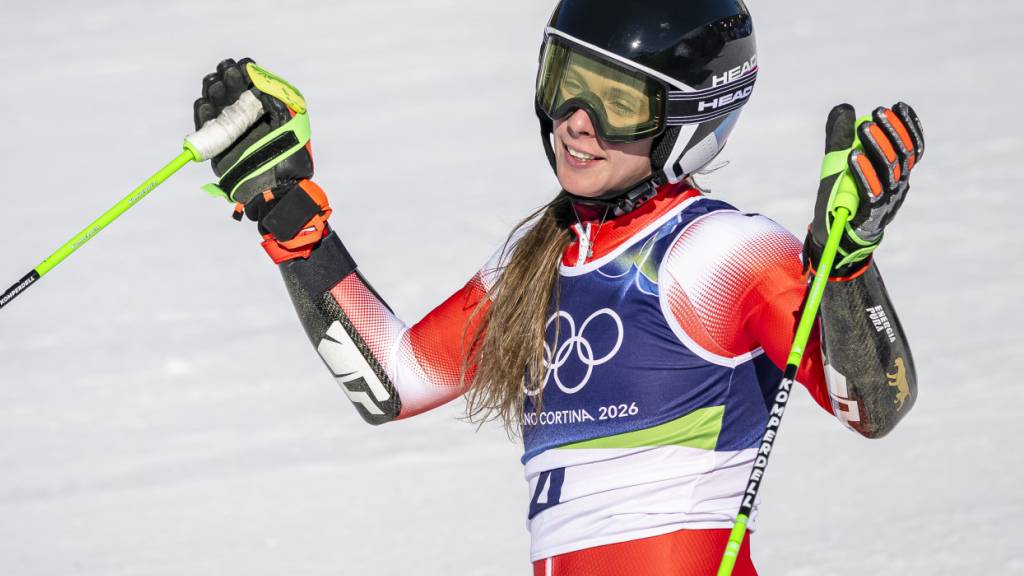 Keine Medaille im Riesenslalom für Camille Rast