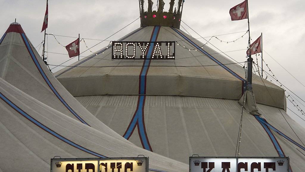 Das Hauptzelt des Zirkus Royal (Archivbild)