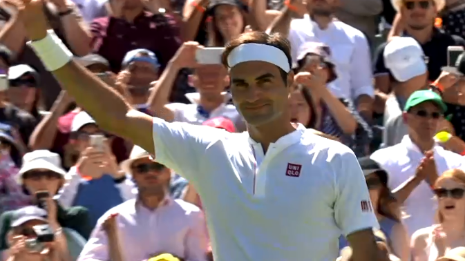 Lockerer Startsieg für Federer