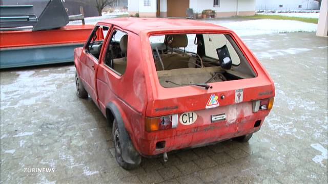 Fund: 40-jähriger VW Golf in stillgelegtem Tunnel