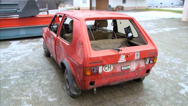 Fund: 40-jähriger VW Golf in stillgelegtem Tunnel