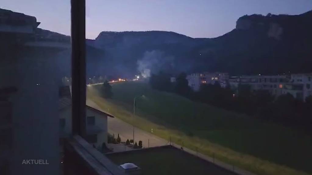 Bordellbrand: In Oensingen müssen vier Personen evakuiert werden