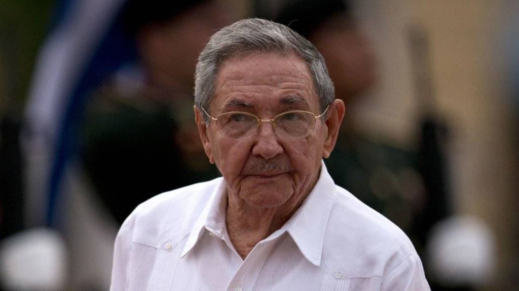 Der kubanische Präsident  Raúl Castro wollte im Parlament in Havanna ebenfalls sprechen (Aufnahme vom November dieses Jahres).