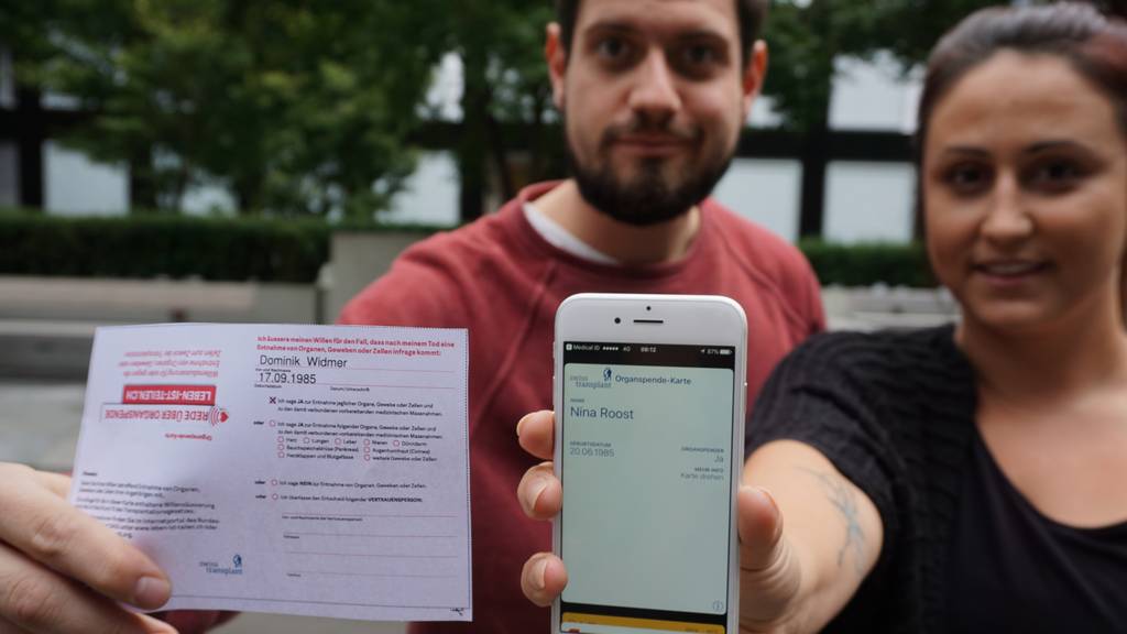 Dominik macht endlich einen Organspendeausweis