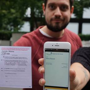 Dominik macht endlich einen Organspendeausweis