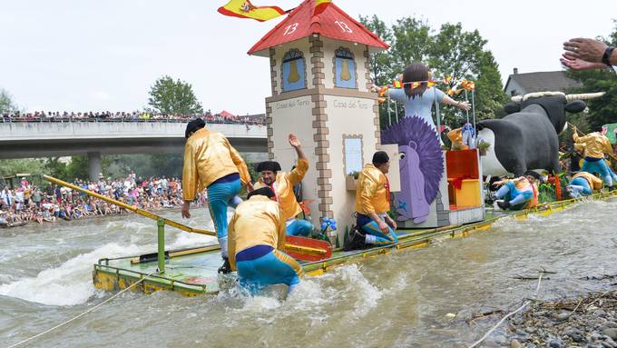 Flossrennen fällt vorerst ins Wasser