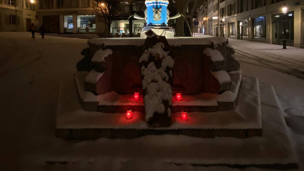 Der symbolische Start in die Lozärner Fasnacht 2021