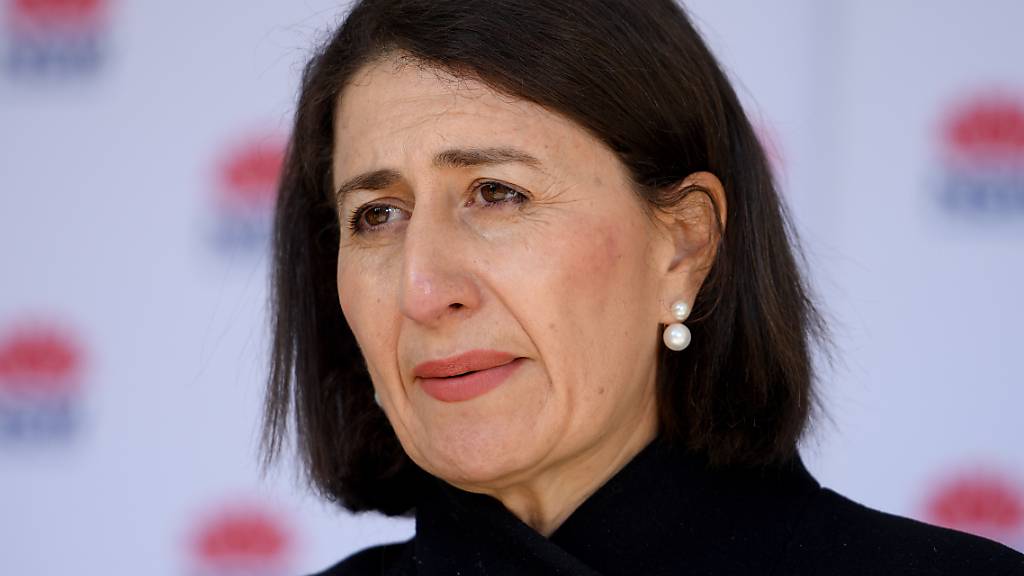 NSW Premier Gladys Berejiklian addresses media during a press conference in Sydney, Wednesday, July 7, 2021. The coronavirus lockdown in Greater Sydney and surrounds will be extended by a week after NSW recorded 27 new local cases. (AAP Image/Dan Himbrechts) NO ARCHIVING