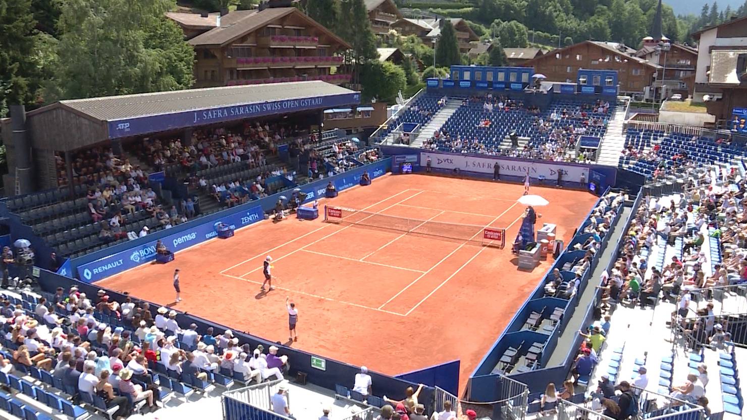 Der Halbfinaltag an den Swiss Open Gstaad TeleBaern