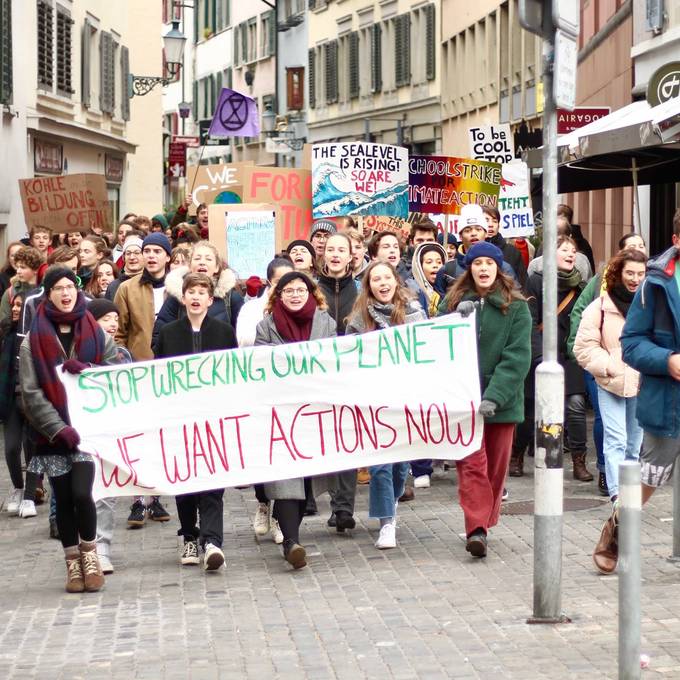 St.Galler Kantischüler streiken fürs Klima