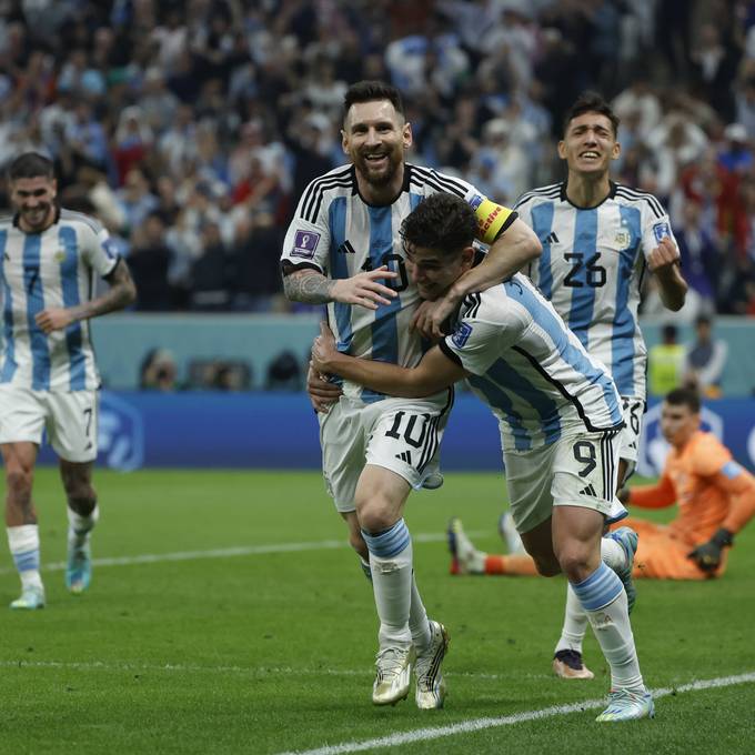 Dank Messi: Argentinien zieht eindrücklich in WM-Final ein