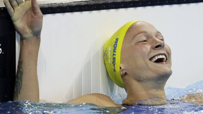 Sjöström erste schwedische Schwimm-Olympiasiegerin