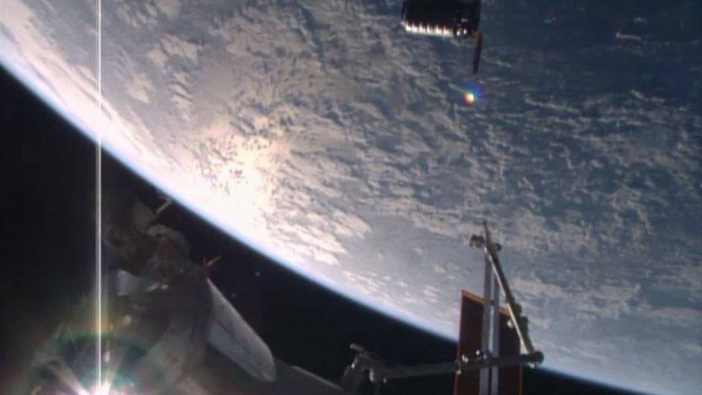 Erfolgreich angedockt: Russischer Raumtransporter bringt Nachschub zur ISS. (Symbolbild)