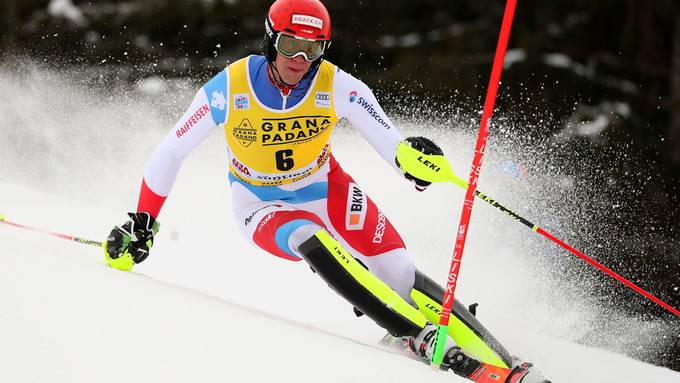 Ramon Zenhäusern gewinnt den Slalom 