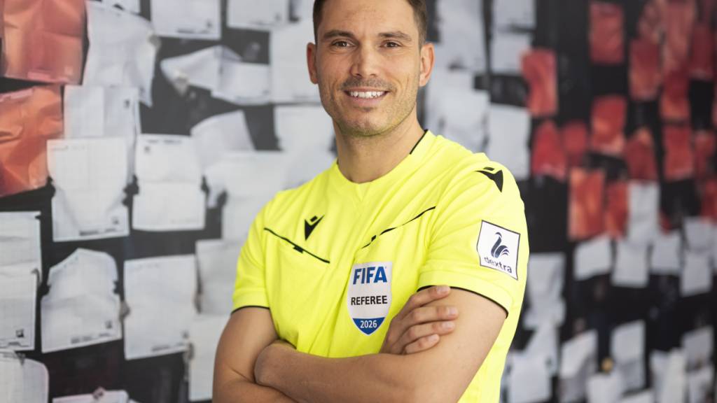 Ist mit 38 Jahren erstmals für eine WM nominiert: FIFA-Schiedsrichter Sandro Schärer