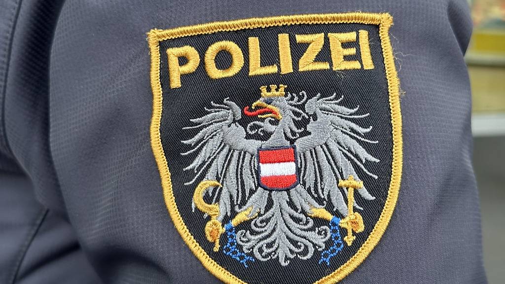 ARCHIV - Das Emblem der österreichischen Polizei auf einer Uniform. Foto: Matthias Röder/dpa