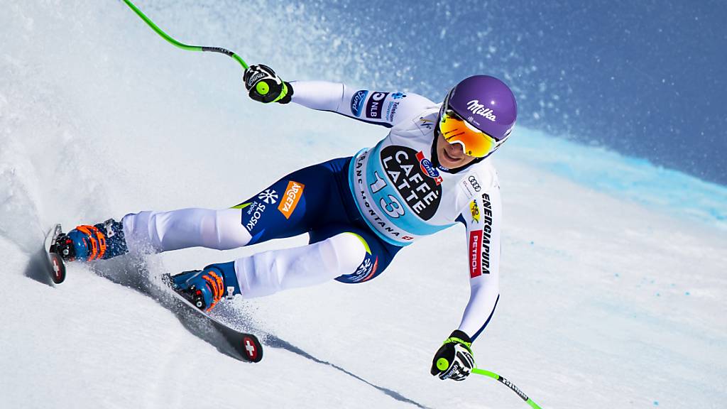 Endlich wieder auf den Ski: die zweifache Abfahrts-Weltmeisterin Ilka Stuhec