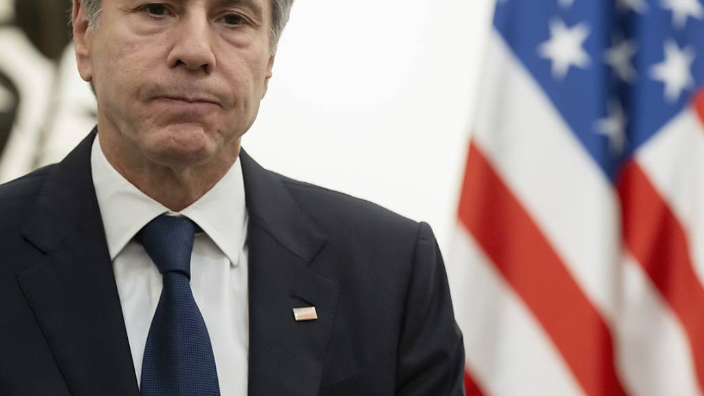 US-Außenminister Antony Blinken hat Israel aufgefordert, gewalttätige Siedler im Westjordanland zur Verantwortung zu ziehen. Foto: Saul Loeb/Pool AFP/AP