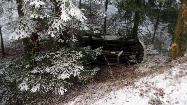 Neulenkerin bei Birrhard in Wald gestürzt