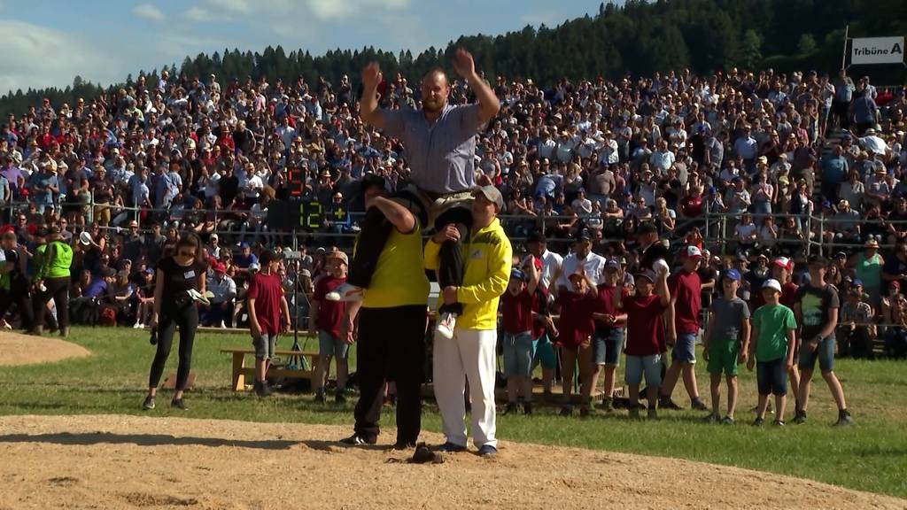 Emmentalisches Schwingfest in Hasle-Rüegsau: Wir begleiten Lokalmatador Matthias Aeschbacher