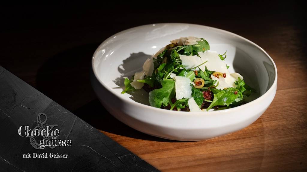 Mediterranes Flanksteak traditionell oder vegan 