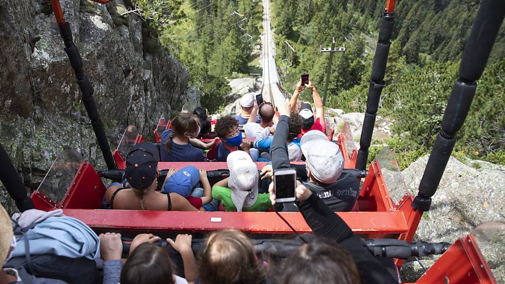 Muss nicht behindertengerecht nachgerüstet werden: Die Gelmerbahn. (Archivbild)