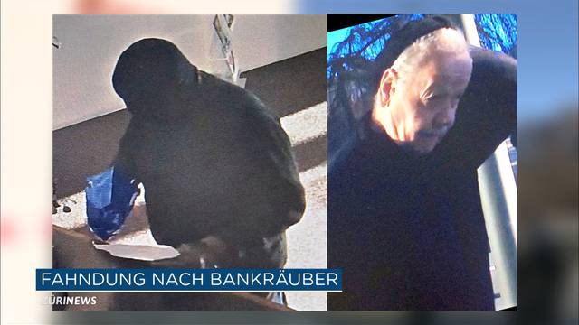 Grossfandung in Luzern: Bankräuber gesucht