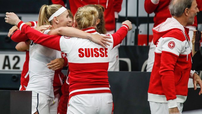 Fed Cup: Schweizerinnen auf Finalkurs