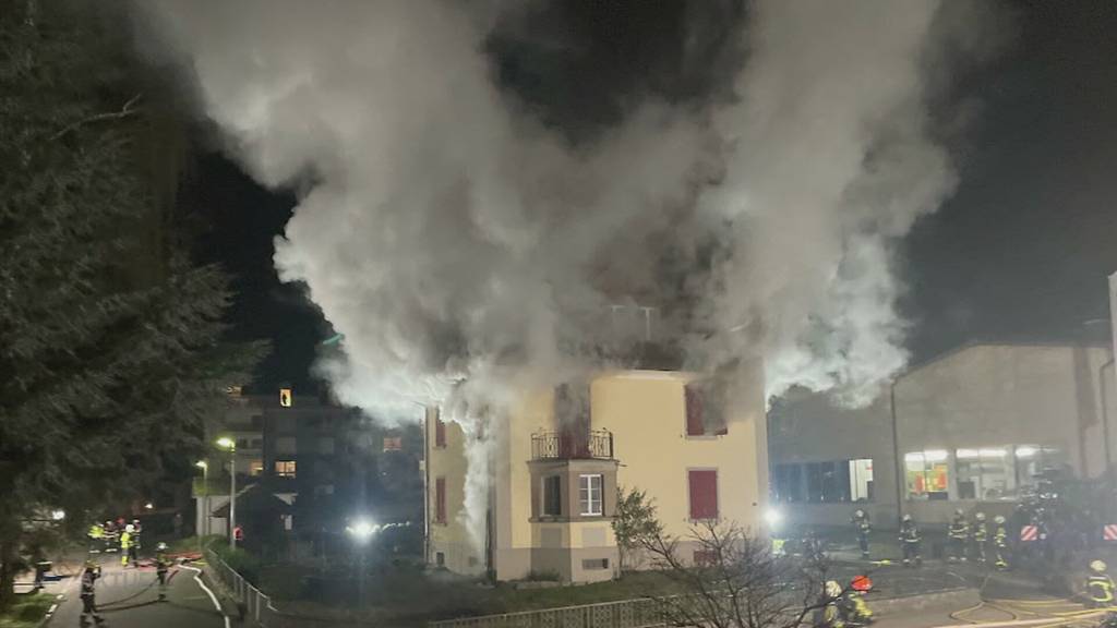 Hausbrand: In Seengen findet man eine tote Person