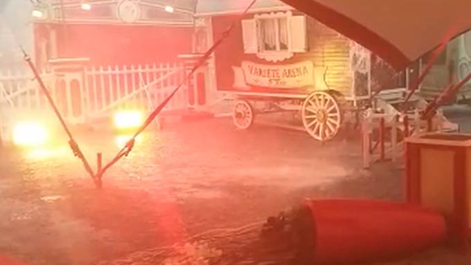 Schwere Gewitter in Luzern