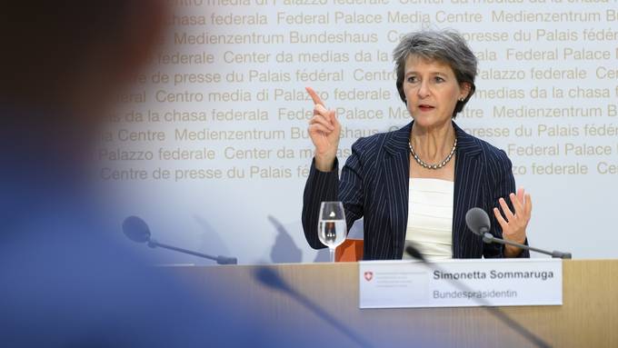 Simonetta Sommaruga zur Coronasituation: «Wir müssen uns jetzt ins Zeug legen»