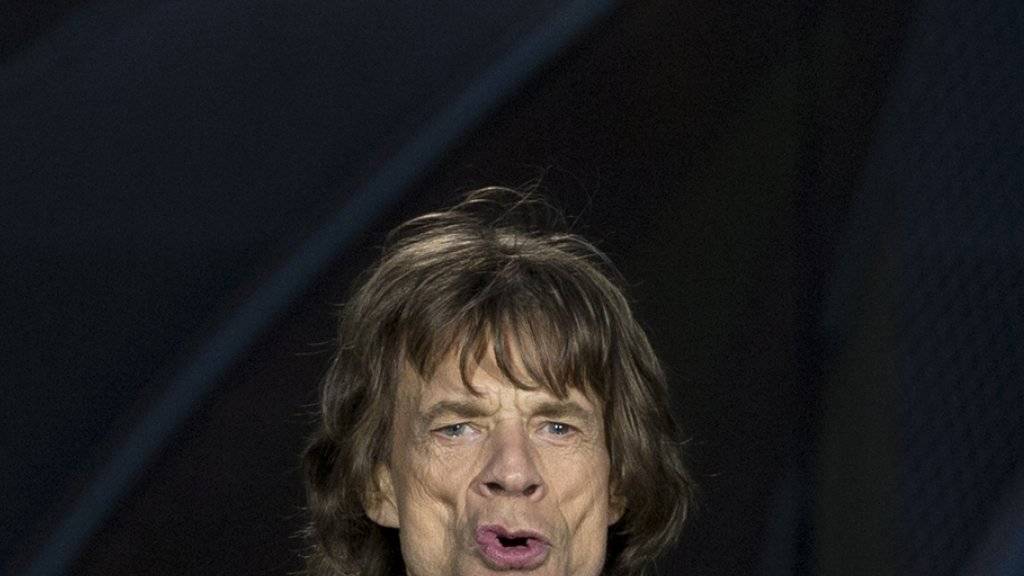 Einmal tief durchatmen: An der Hochzeit seines Sohnes traf Mick Jagger erstmals auf Rupert Murdoch, den neuen Mann seiner Ex Jerry Hall. (Archivbild)