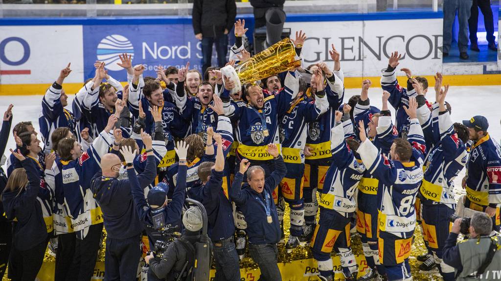Der EV Zug ist Schweizermeister 2020/2021