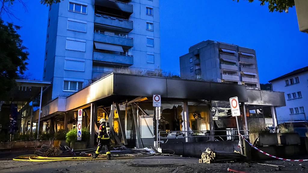 Opfer von Nussbaumen lösten Explosion aus Versehen aus – 1 Person vorübergehend verhaftet