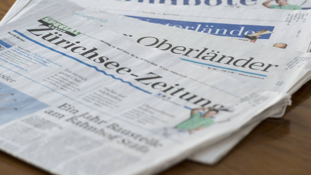 Die Redaktion der «Zürichsee-Zeitung» zieht vorerst von Wädenswil nach Zürich. Tamedia sucht aber weiterhin nach Büros in der Region. (Archivbild)