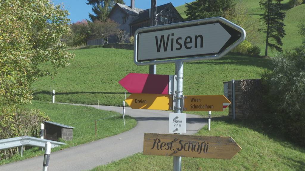 Wisen fehlt ein «E» – die Einwohner des Mosnanger Weilers fordern per Petition die Wiederherstellung des alten Namens «Wiesen»