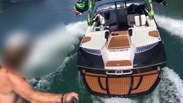 Wakesurfer im Visier der Polizei