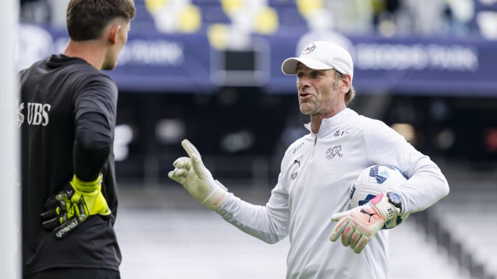Goalietrainer Patrick Foletti ist auch für Standards zuständig