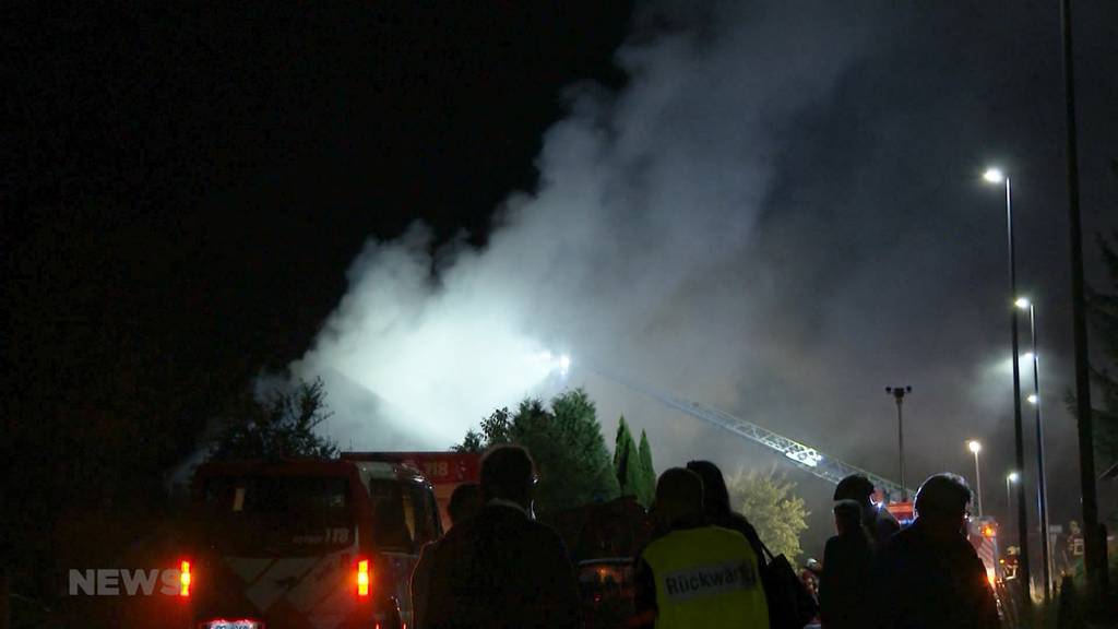 Bauernhaus in Steffisburg komplett niedergebrannt: So haben die Bewohner die Brandnacht erlebt