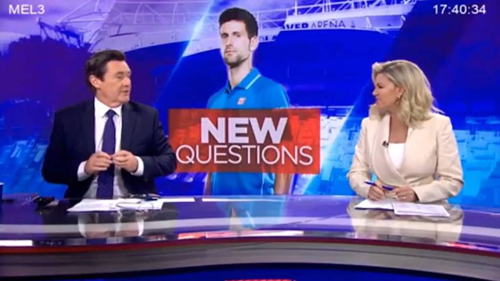 «Er ist ein A********» : Australische TV-Moderatoren lästern über Djokovic