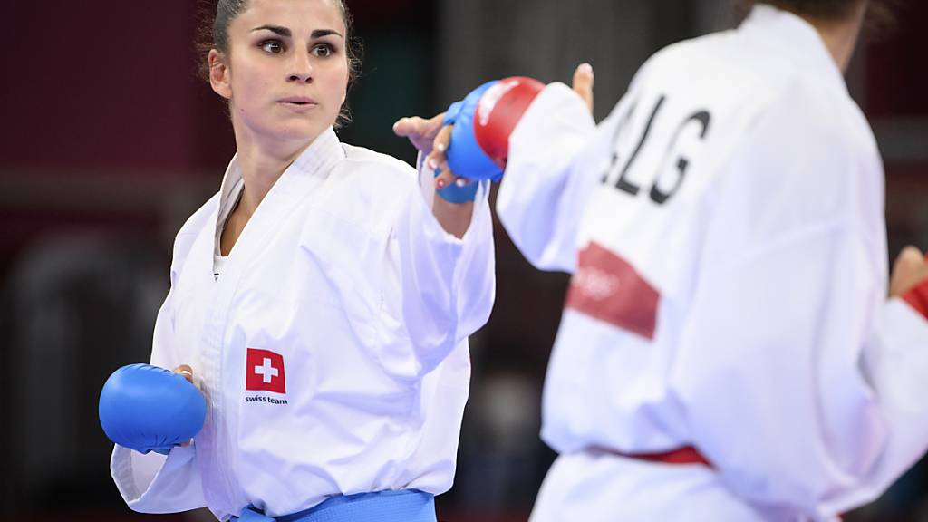 Karateka Elena Quirici verpasst Medaille hauchdünn