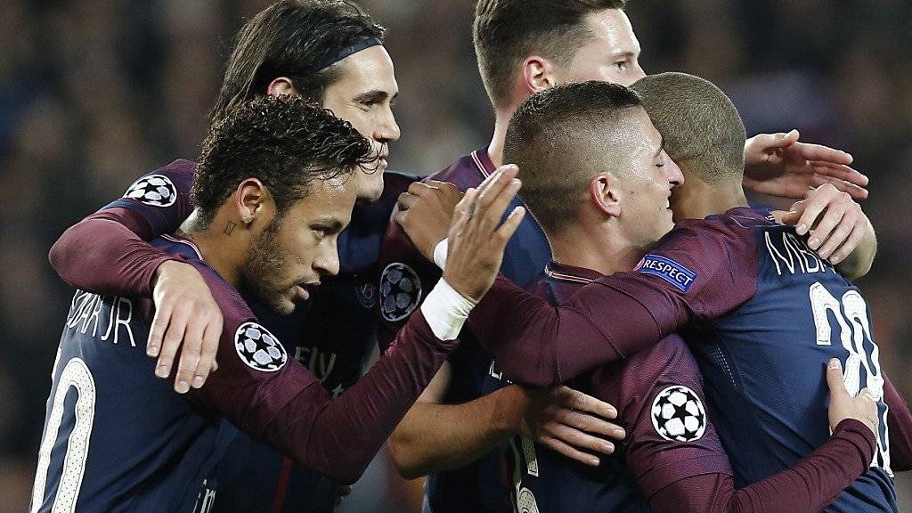 Neymar sorgt mit seinen Sturmkollegen Cavani und Mbappé bei Paris Saint-Germain weiter für Furore