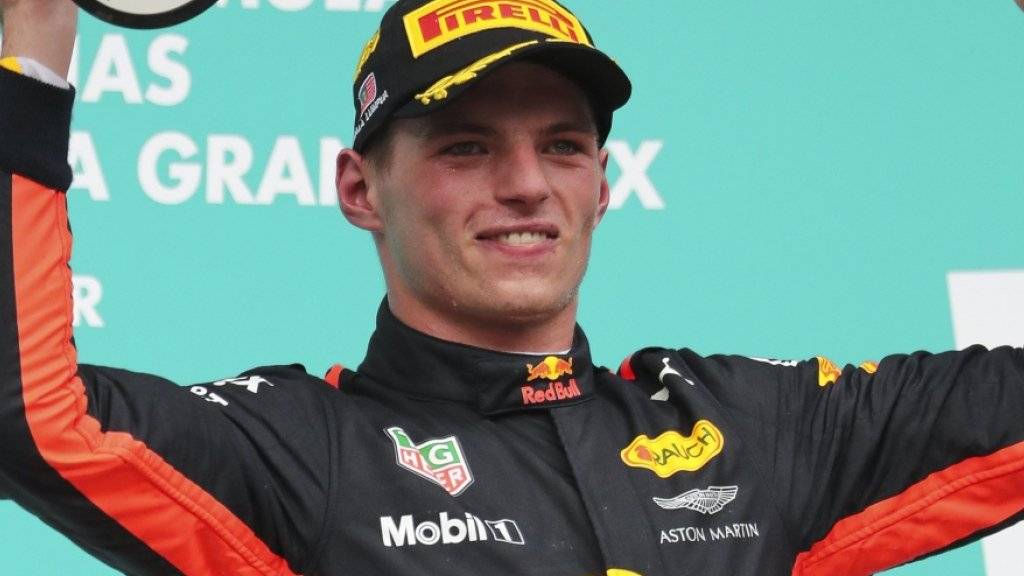 Fährt weitere drei Jahre für Red Bull: Max Verstappen (20)