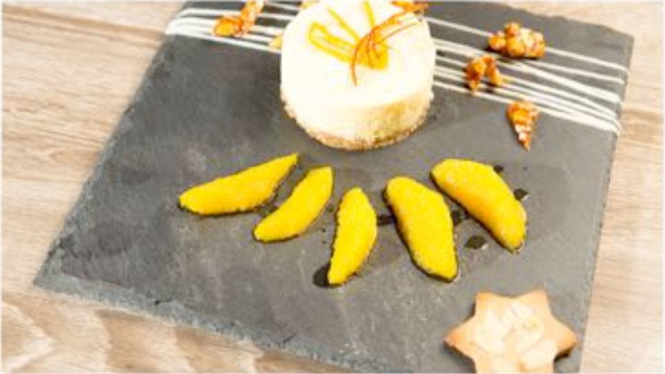 Spekulatiustörtchen mit Orangenmousse