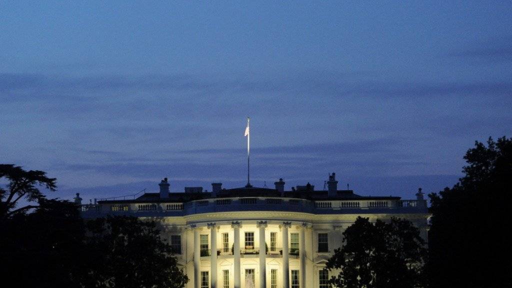 Die US-Regierungszentrale: Das Weisse Haus in Washington. (Archivbild)