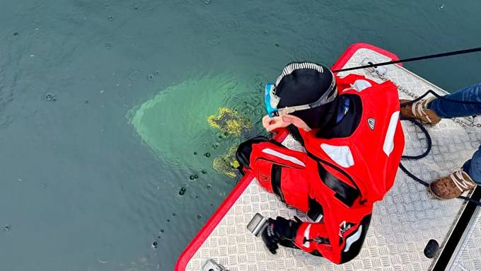 Boot gesunken: Freiwillige Feuerwehr suchte nach Personen