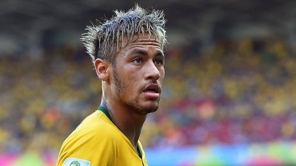 Brasiliens Starstürmer Neymar (24) will sein Land im August erstmals zu olympischem Gold führen