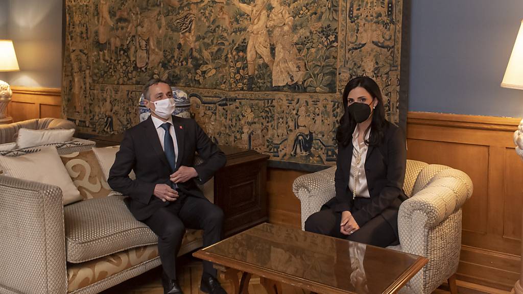 Bundesrat Ignazio Cassis hat sich am Donnerstag mit seiner liechtensteinischen Amtskollegin Dominique Hasler zu einem offiziellen Arbeitsbesuch in Lugano getroffen. Beide Länder wollen ihre Zusammenarbeit vertiefen.
