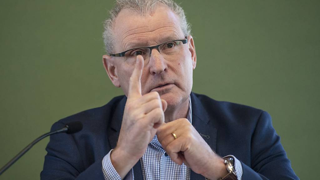 Der Zuger SVP-Finanzdirektor Heinz Tännler hat seine Bundesratsambitionen angekündigt. (Archivbild)