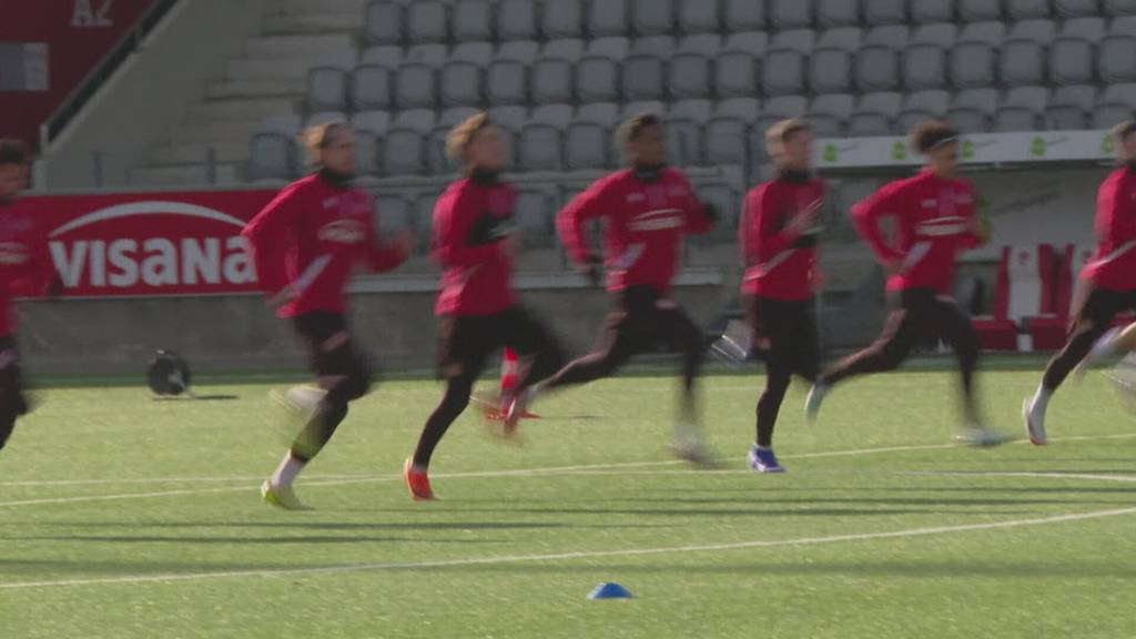 Trainingsstart beim FC Thun
